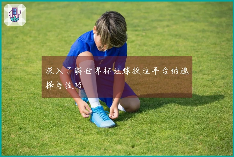 深入了解世界杯让球投注平台的选择与技巧