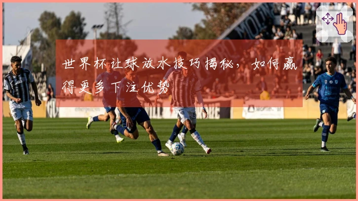 世界杯让球放水技巧揭秘，如何赢得更多下注优势