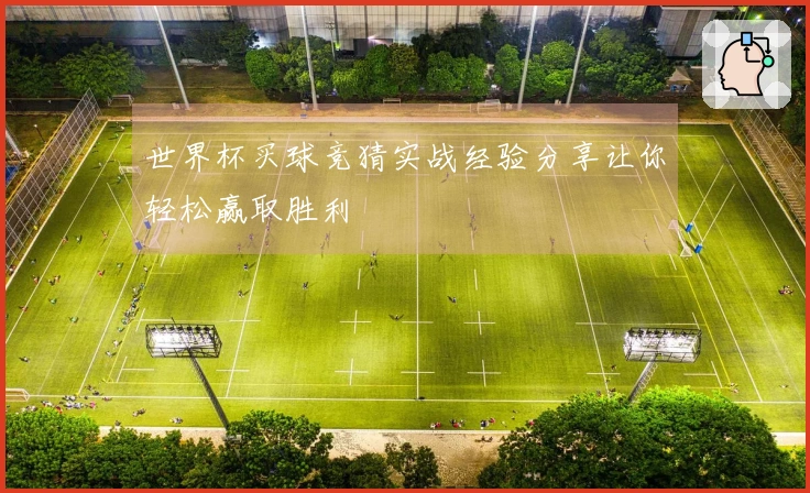 世界杯买球竞猜实战经验分享让你轻松赢取胜利